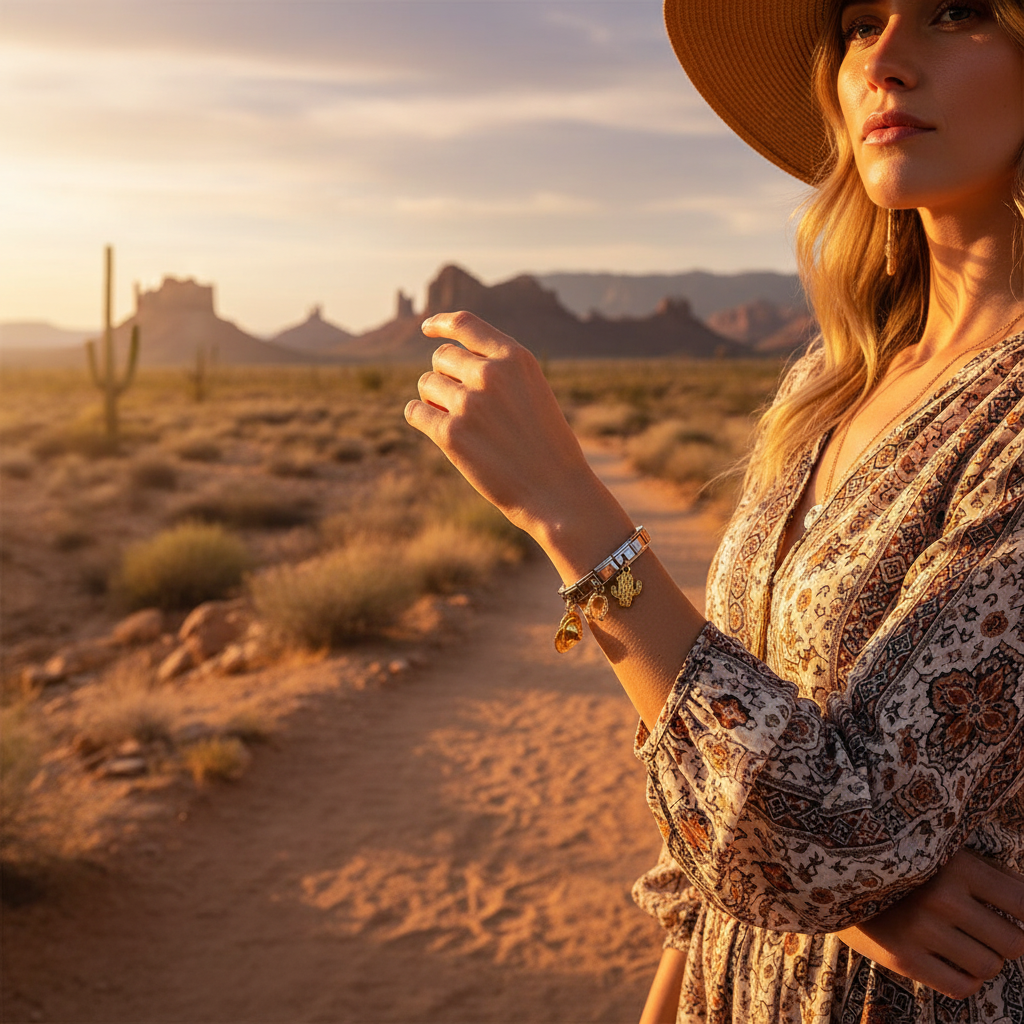 Desert Trail Charm Bracelet