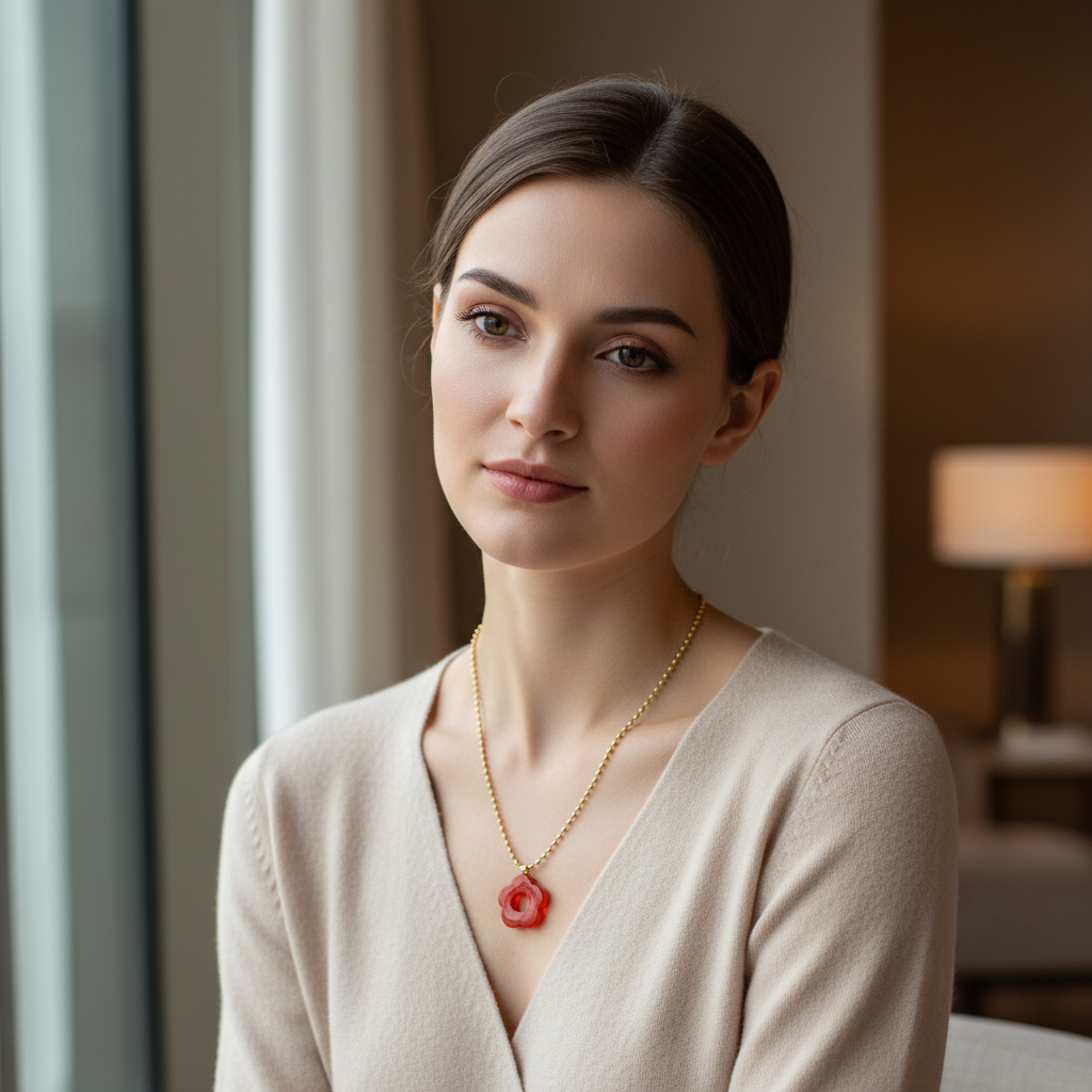 Terracotta Bloom Necklace